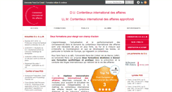 Desktop Screenshot of contentieux-international.net